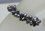 Gray Colors Baroque Natural Freshwater Pearl Bracelet