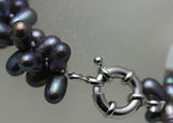 Gray Colors Baroque Natural Freshwater Pearl Bracelet