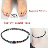 Colorful Stone Magnetic Therapy Anklet Weight Loss