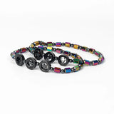 Magnetic Therapy Weight Loss Anklet Bracelet Colorful Gallstone Hematite Chain