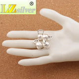 6pcs Weighted Kettlebell Charm Beads Zinc Alloy Sport Pendants