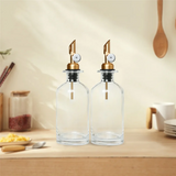 Stainless Steel Pour Spouts 4Pcs Auto Flip Olive Oil Dispenser Balsamic Vinegar