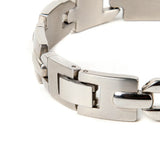Men's Stainless Steel Magnetic Bracelet Curved Bangle Health Jewelry