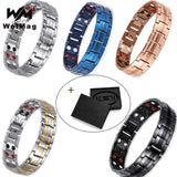 Titanium Magnetic Therapy Bracelets for Men and Women