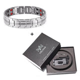 Titanium Magnetic Therapy Bracelets for Men and Women