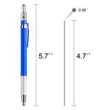 Welders Pencil with 12 Pcs Round Silver Refills