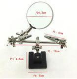Welding Clip Clamp Jewelry Tool with Magnifying Glass