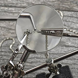 Welding Clip Magnifying Glass 2.5X Lens Soldering Stand