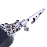 Welding Magnifying Glass LED Light 3.5X-12X Lens Clip Loupe Desktop Magnifier