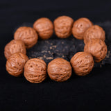 Wenwan Walnut Bracelet Handle Piece Rosary Small Play Hickory