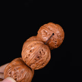 Wenwan Walnut Bracelet Handle Piece Rosary Small Play Hickory