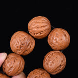 Wenwan Walnut Bracelet Handle Piece Rosary Small Play Hickory