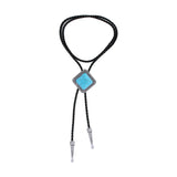 Vintage Western Bolo Tie Cowboy Necktie Adjustable Neck Rope Necklace