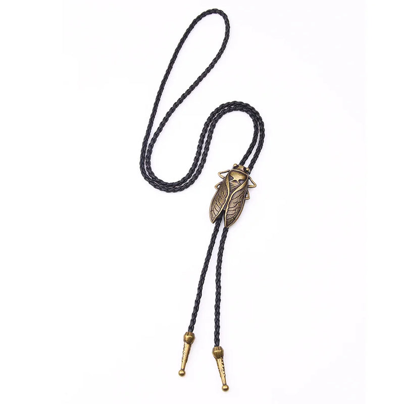 Western Cowboy Star Bolo Tie Rodeo Dance Necktie Men Women Leather Rope