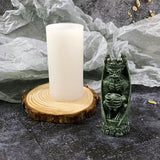 Western Devil Bat Silicone Mold for Halloween Candle DIY