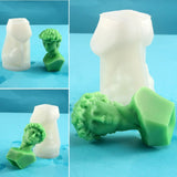 Western Portrait David Epoxy Resin Mold