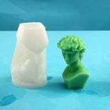Western Portrait David Ornaments Mold DIY Crafts Home Decor