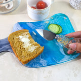 Western Tableware Set Epoxy Resin Mold Steak Fork Cutting Board Silicone Mould