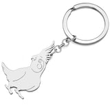 Weveni Cockatiel Parrot Keychains Key Ring Birds Key Chains For Friends