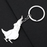 Weveni Cockatiel Parrot Keychains Key Ring Birds Key Chains For Friends