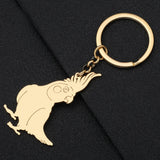 Weveni Cockatiel Parrot Keychains Key Ring Birds Key Chains For Friends