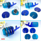 Whale Coaster Silicone Mold DIY Ugly Fish Coaster Stand Coffee Mat Epoxy Mold