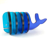 Whale Coaster Silicone Mold DIY Ugly Fish Coaster Stand Coffee Mat Epoxy Mold