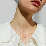 Whale Tail Pendant Boho Necklace Women Silver Necklaces