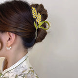 Wheat Ear Tulip Hair Claws Headwear for Women Girls