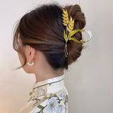Wheat Ear Tulip Hair Claws Headwear for Women Girls