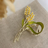 Wheat Ear Tulip Hair Claws Headwear for Women Girls