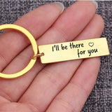 I'll Be There Keychain Gift for Couple - Rainy Day Trinket