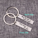 I'll Be There Keychain Gift for Couple - Rainy Day Trinket