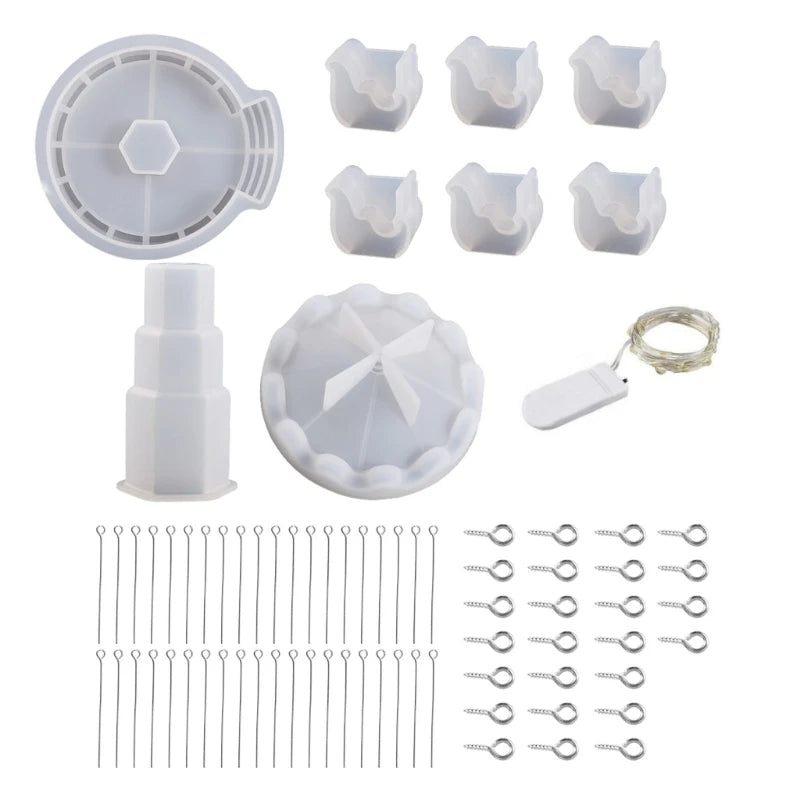 Silicone Resin Molds Merry-go-round Epoxy Casting Molds