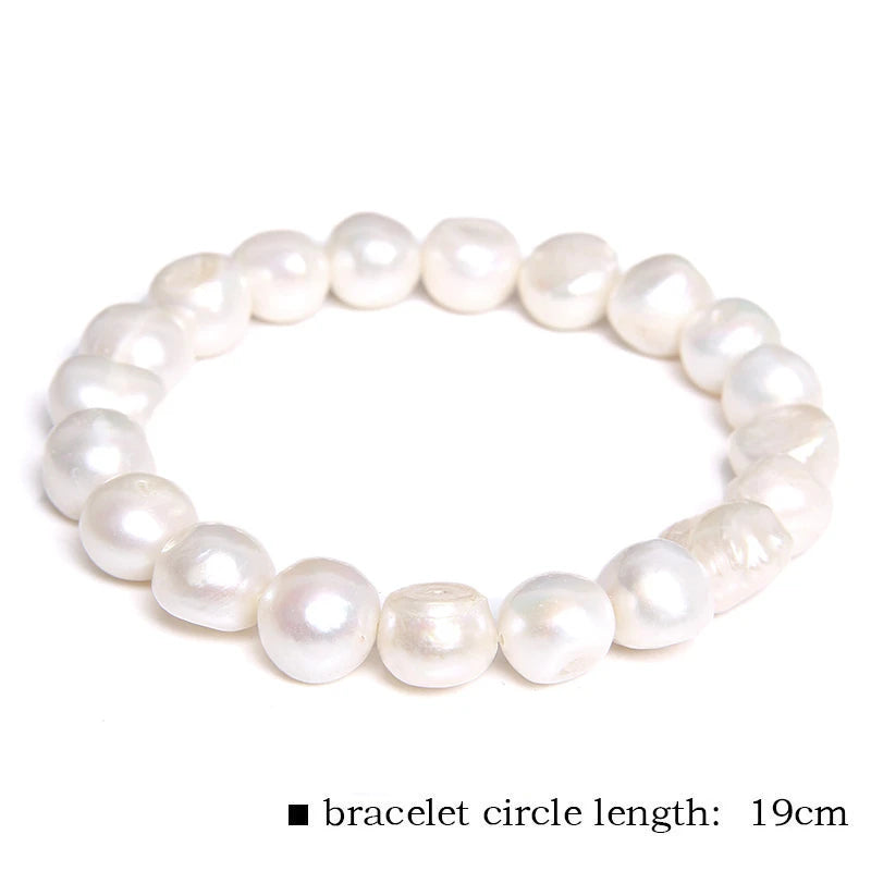 Baroque Freshwater Pearl Beaded Bracelet for Women