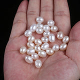 8-9mm Freshwater Rice Drop Beads