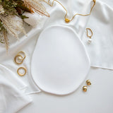 Jewelry Display Plate Rings Earrings Organizer