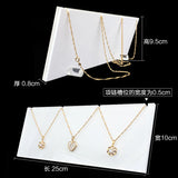 Acrylic Jewelry Display Necklace Stand Earring Holder Bracelet Organizer