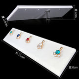 Acrylic Jewelry Display Necklace Stand Earring Holder Bracelet Organizer