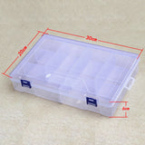 Acrylic Plastic Beads Box Container Jewelry Making Supplies