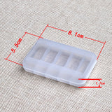 Acrylic Plastic Beads Box Container Jewelry Making Supplies