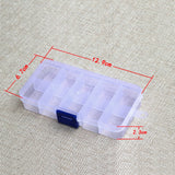 Acrylic Plastic Beads Box Container Jewelry Making Supplies