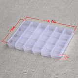 Acrylic Plastic Beads Box Container Jewelry Making Supplies
