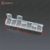 Acrylic Plastic Beads Box Container Jewelry Making Supplies