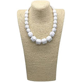 Chunky Beads Necklace for Women, Costume Jewelry Statement, Halloween Necklaces