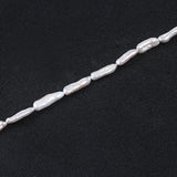 Natural Freshwater Biwa Pearl Strand Necklace