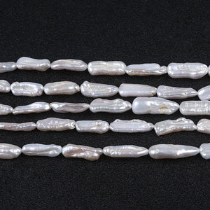 Natural Freshwater Biwa Pearl Strand Necklace