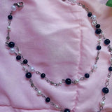 Double Layered Rosary Necklace Fairy Mall Goth Fairycore Pixiecore