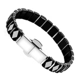 Stainless Steel Charm Bracelet for Men/Women