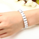 Stainless Steel Charm Bracelet for Men/Women